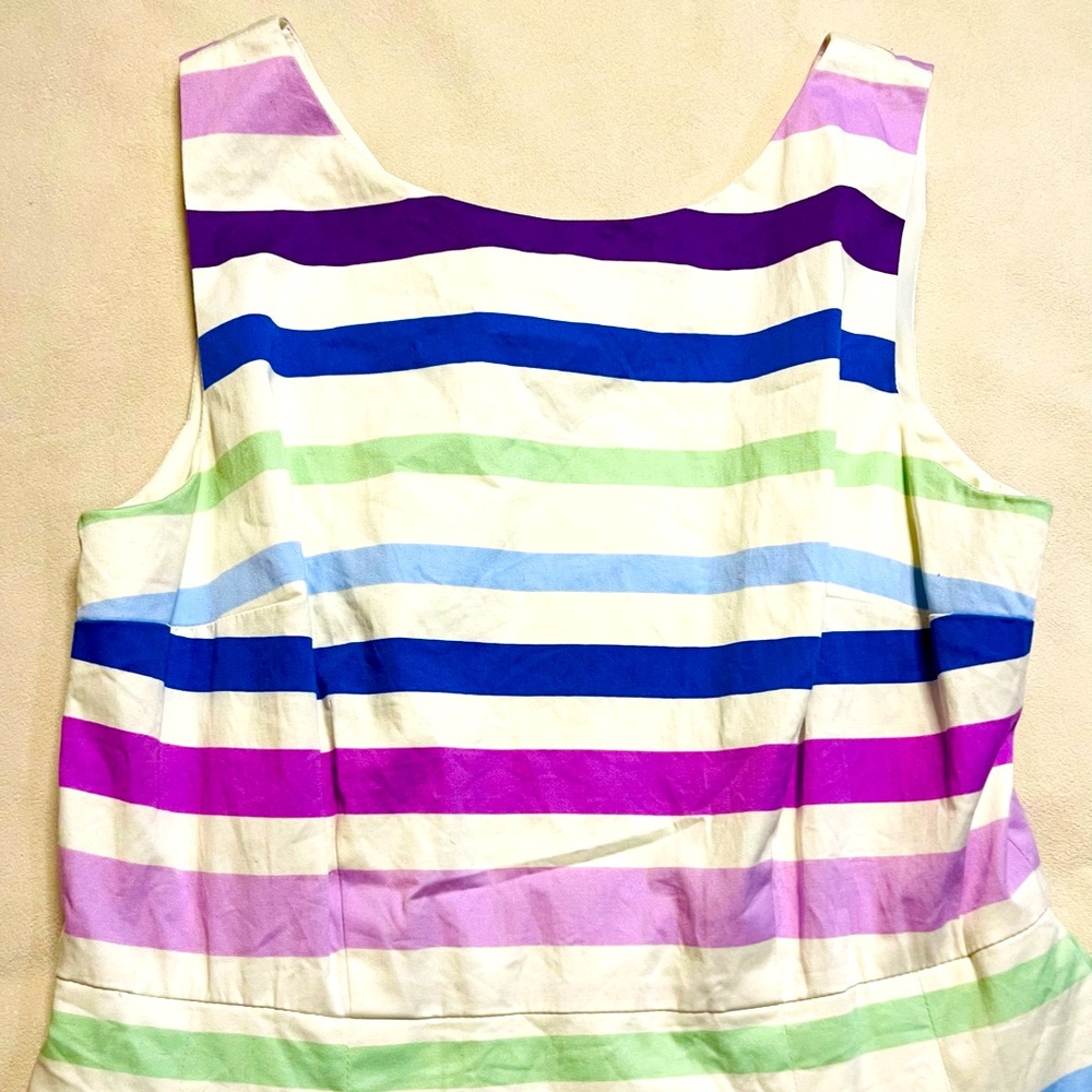 Talbots Striped Dress - Picture 3 of 7